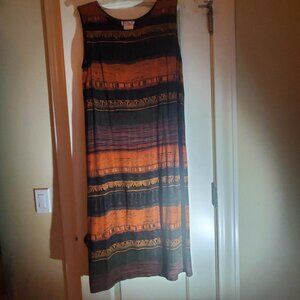 Primitive Print Sundress